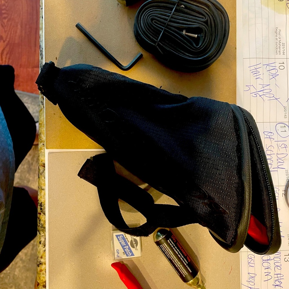 Bontrager bike repair tool kit.